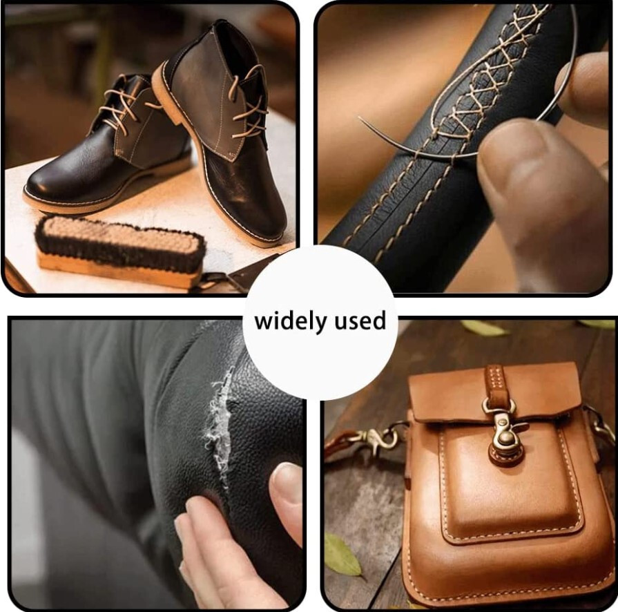 Sewing Kit Set Awl Leather Hand Stitcher Repair Set Heavy Duty Thread Needles