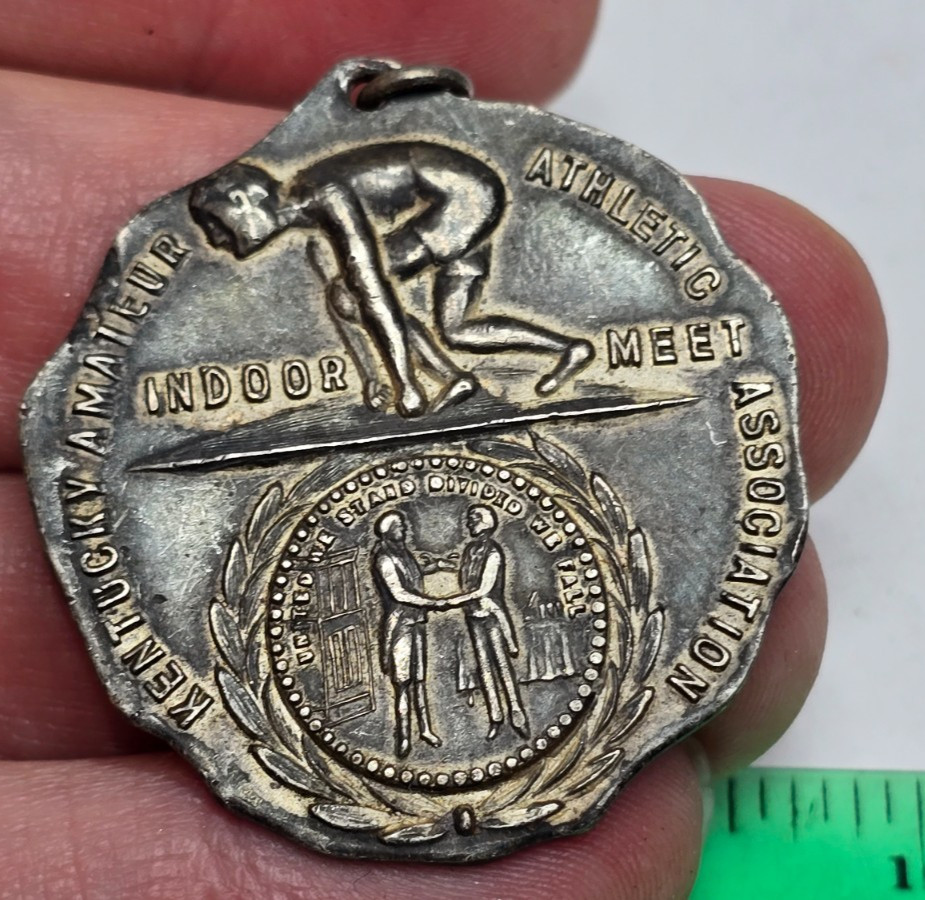 Vintage 1920s Kentucky Amateur Athletic Association Relay C Medal Ward School