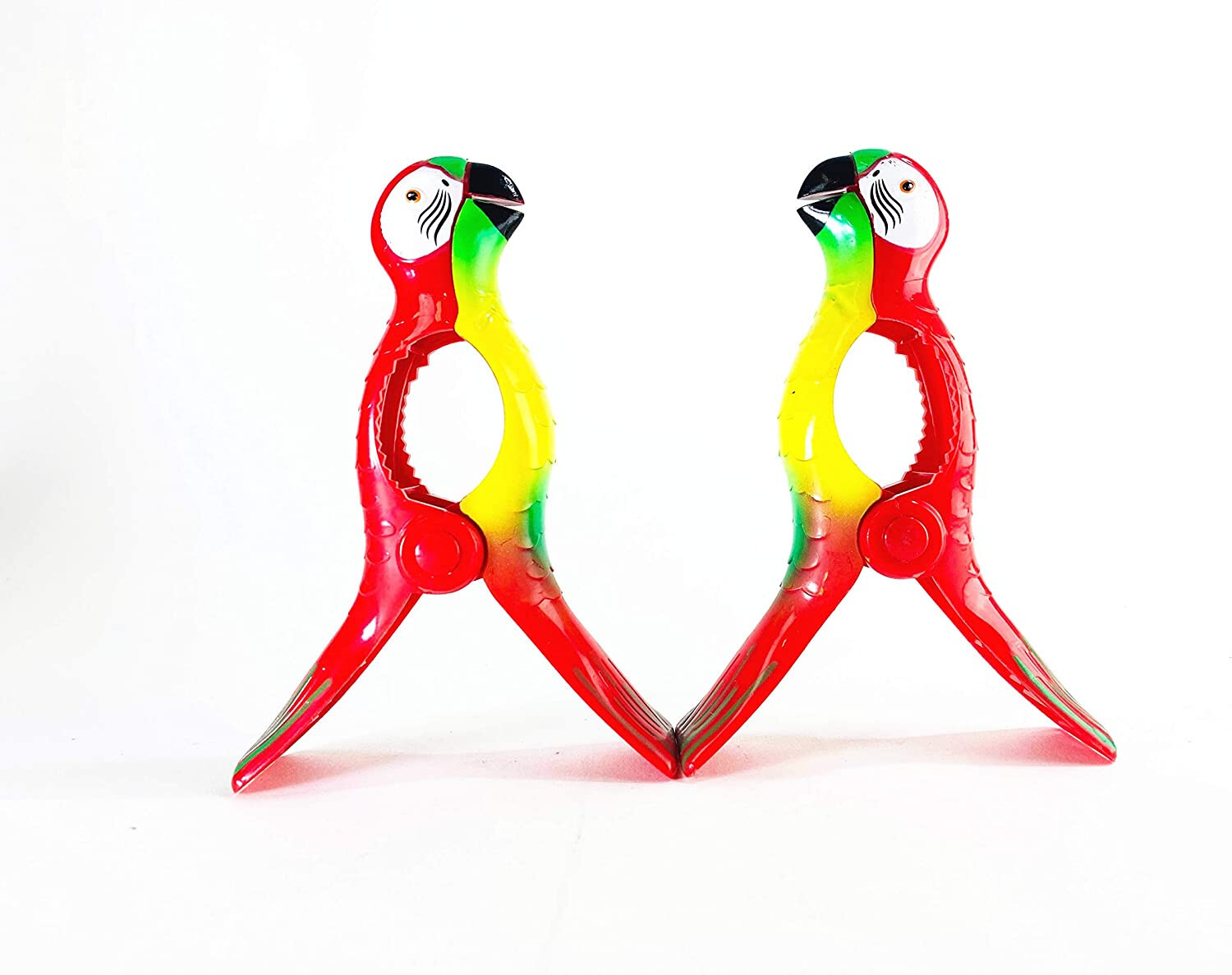 Parrot Flip Style Beach Towel Clips