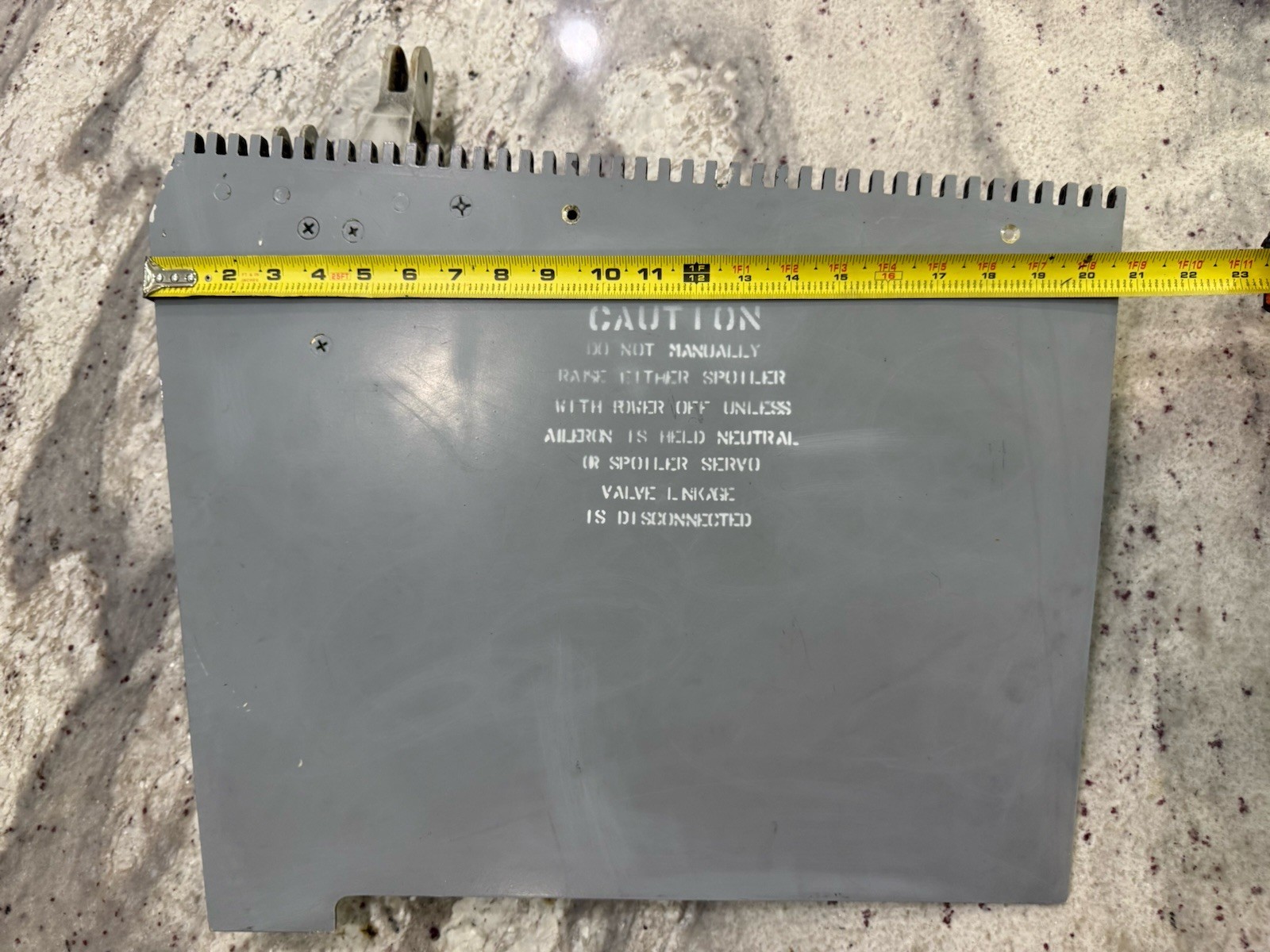 McDonnell Douglas F4 Phantom Center Aileron Panel Fighter Jet USAF F-4 Marine