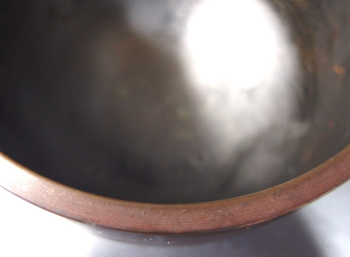 or25123 JAPANESE BUDDHIST SINGING BOWL ORIN GONG 5.1 inch 13 cm Width VINTAGE