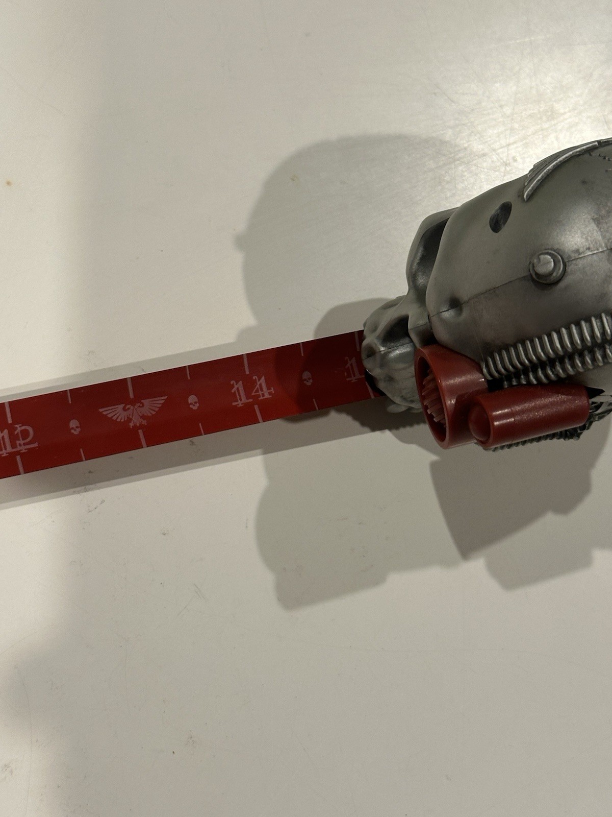 Warhammer 40k Servo Skull Tape Measure Vintage OOP RARE Game Workshop Mechanicus