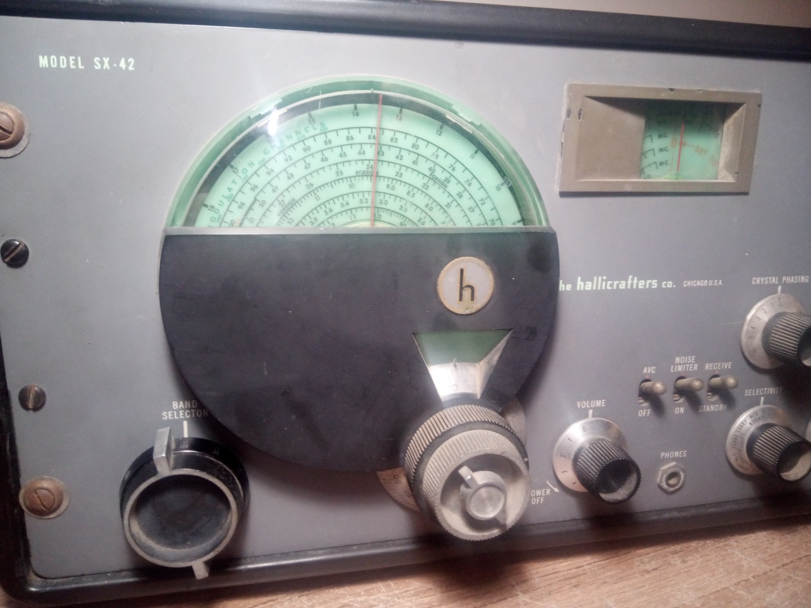 Hallicrafters SX-42 Receiver For Restoration Check Out All 22 Pics