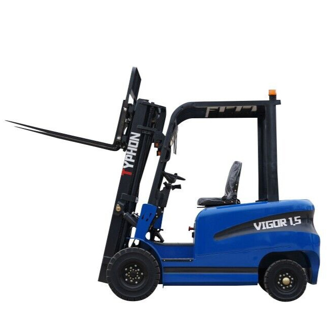 New 1.5 Ton Rated Capacity TYPHON Electric Forklift Lifter w Side Shift, 3 Stage