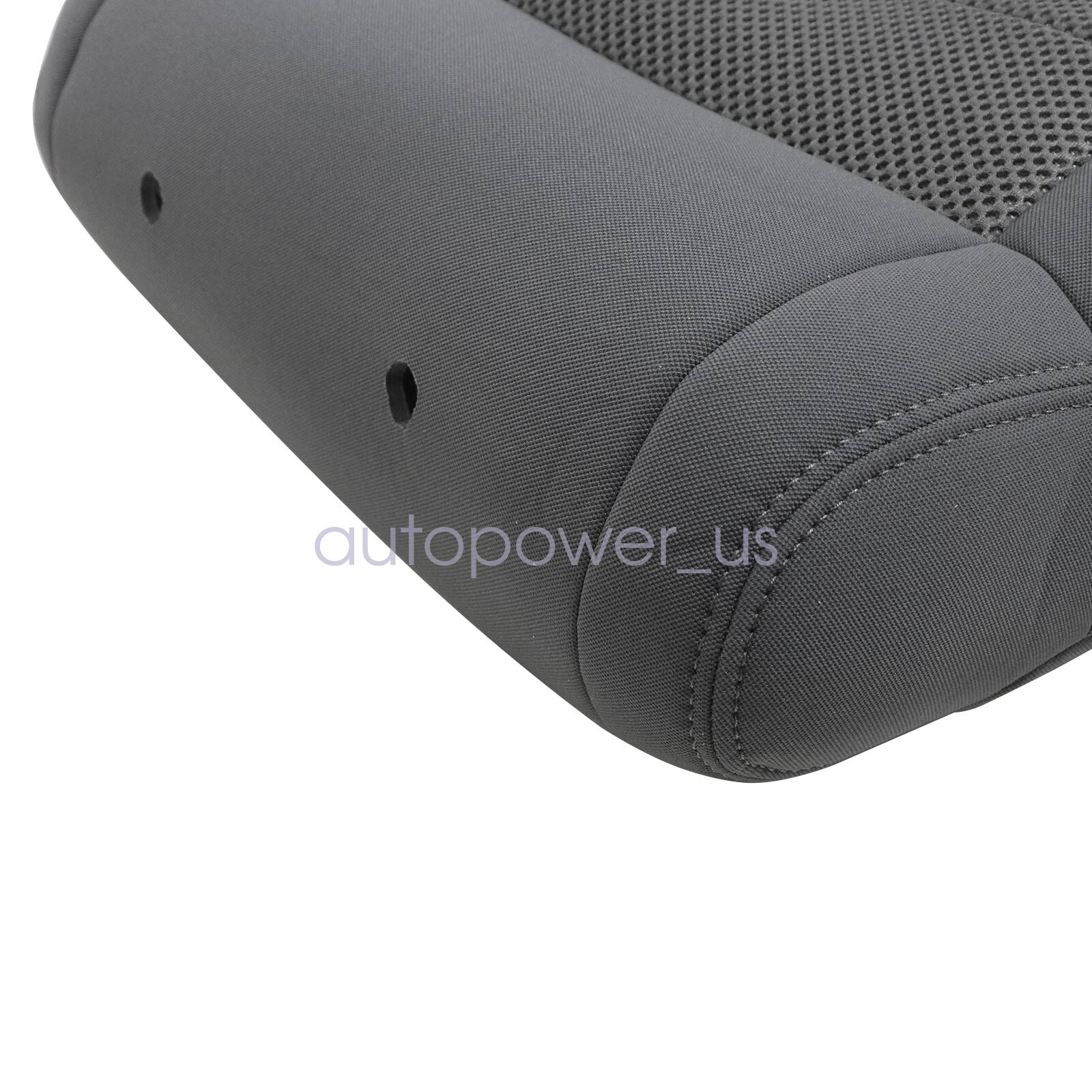 For 2008-2010 Jeep Wrangler Sahara Rubicon Front Cloth Seat Cover & Foam Cushion