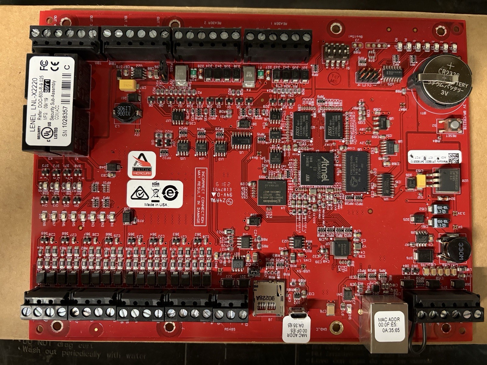 Lenel LNL-X2220 Intelligent Dual Reader Controller Used- Great Condition