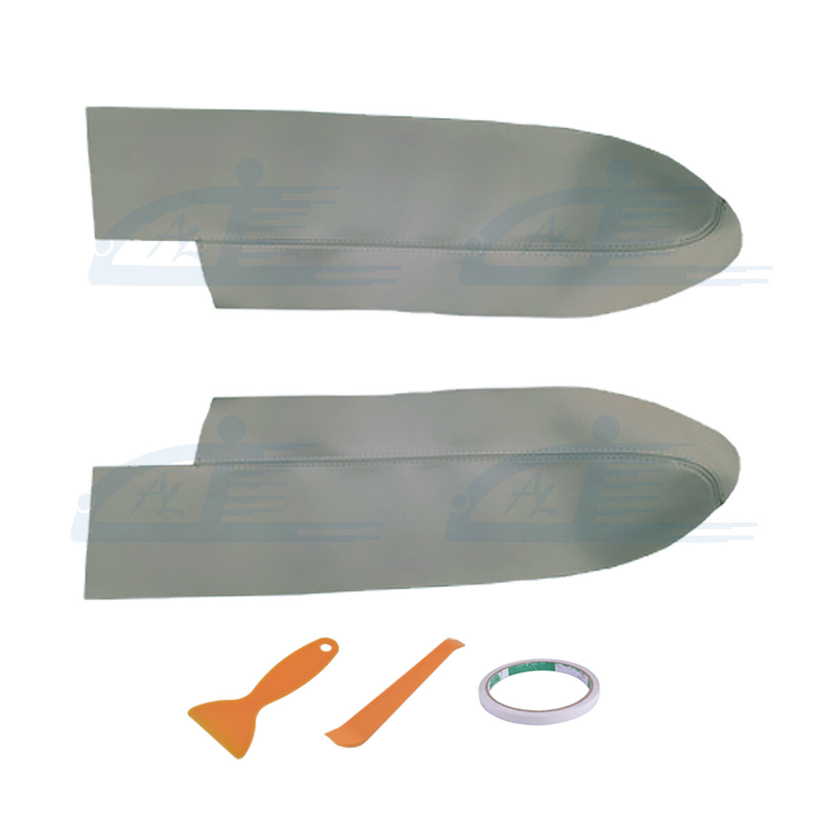 Front Door Panel Armrest Cover Synthetic Leather for Honda CR-V CRV 2007-2012