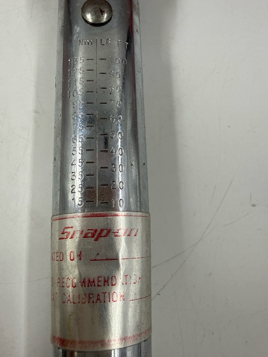 Snap-on QJR2100D Digital Torque Wrench Adjustable Precision Tool (MI1076014)