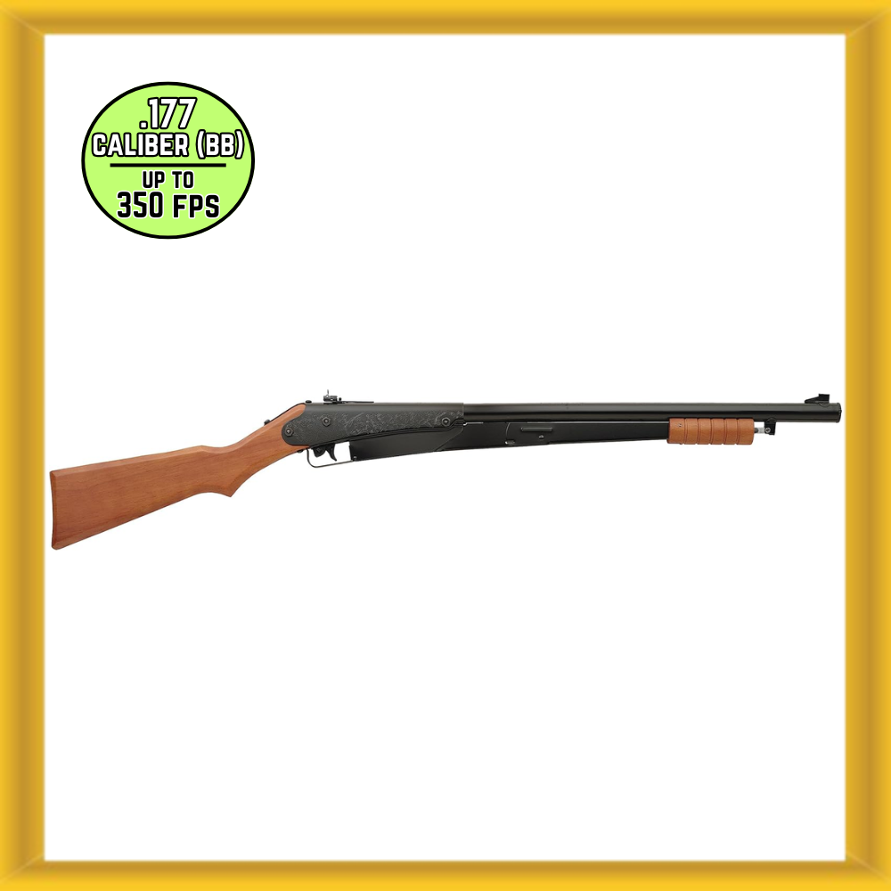 Daisy 990025-603 Model 25 .177 Caliber 350 FPS Pump Action Spring Air BB Rifle
