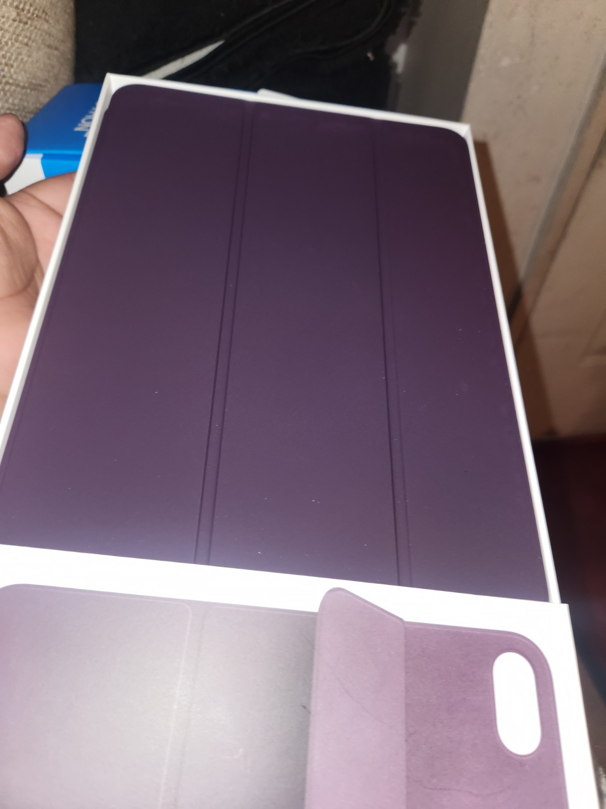 Official Apple iPad Air 4th / 5th Gen 10.9" Smart Folio Cover Case DARK CHERRY