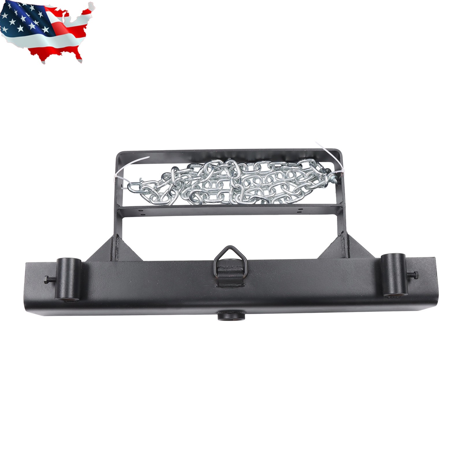 Tractor 39" Hay Spear With Fork 1600lbs Loading Capacity For Skid Steer Loader