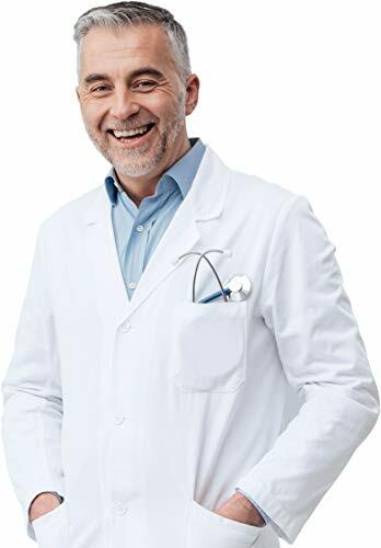 Professional Lab Coat for Men - Laboratory Coat Kick Pleat NY Threads