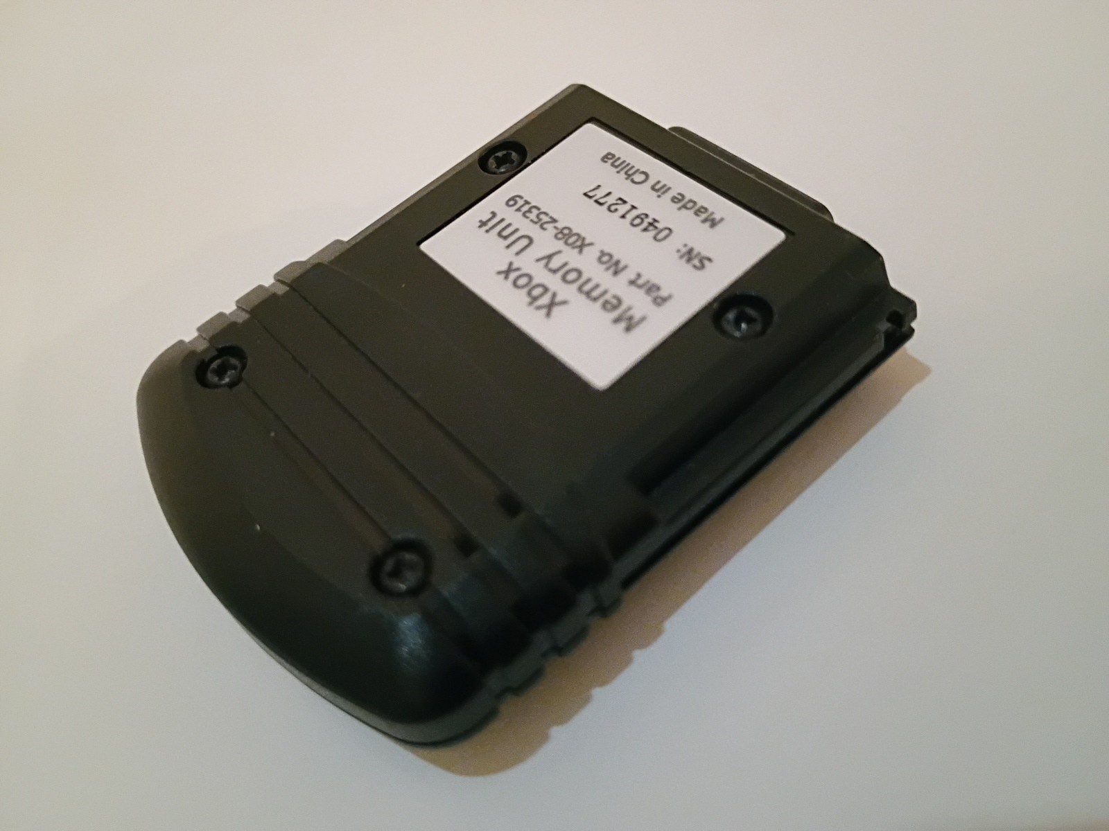 Original XBOX 8MB Memory Card Unit X08-25319 OEM Cleaned & Tested Made In China