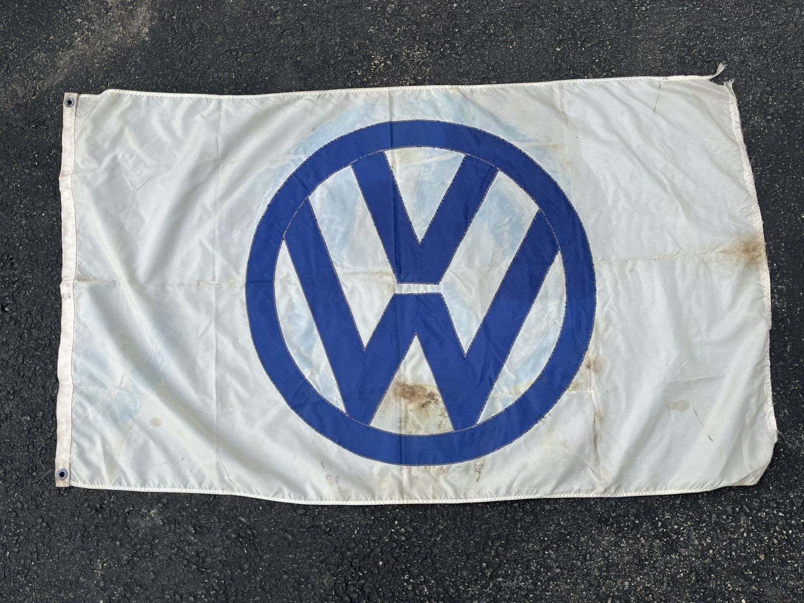 Original Volkswagen Dealership Flag Banner Sign