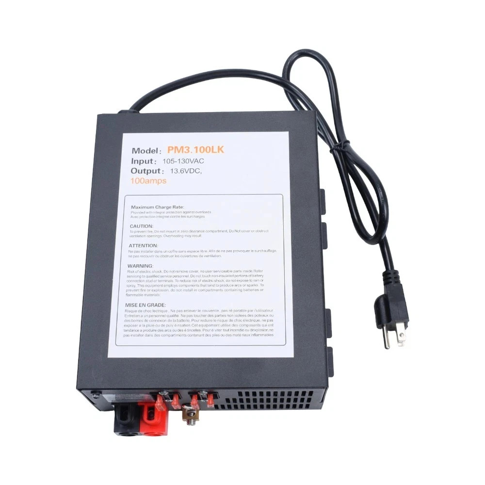 HIGH QUALITY PM3-100LK 100 Amp Power Supply 13V-16V CB Ham Radio Converter