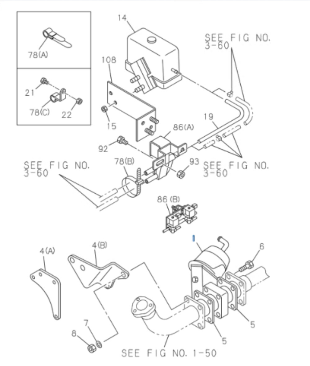 Exhaust Brake Unit + Gaskets For Isuzu NQR NRR NPR 4HK1 5.2L 4HE1 4.8L 95-07