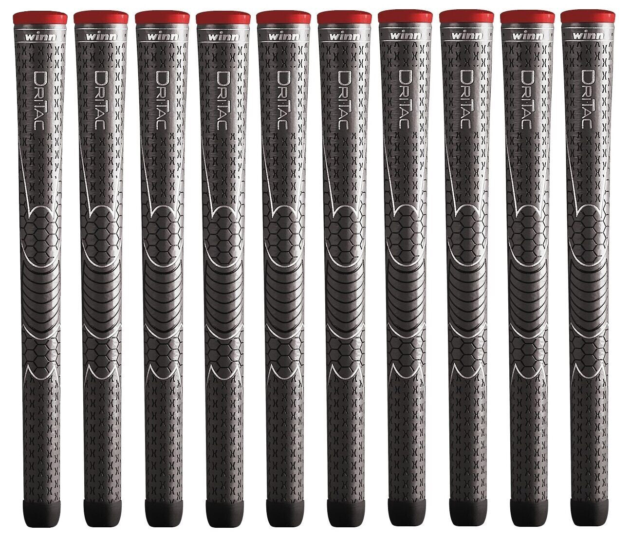 NEW WINN DRI-TAC GOLF GRIP. DARK GRAY. STANDARD SIZE. 5DT-DG.