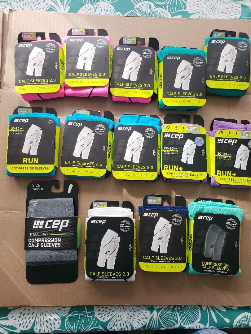 CEP Compression Calf Sleeves 2.0 - 3.0 Womens CHOOSE Size color running athletic