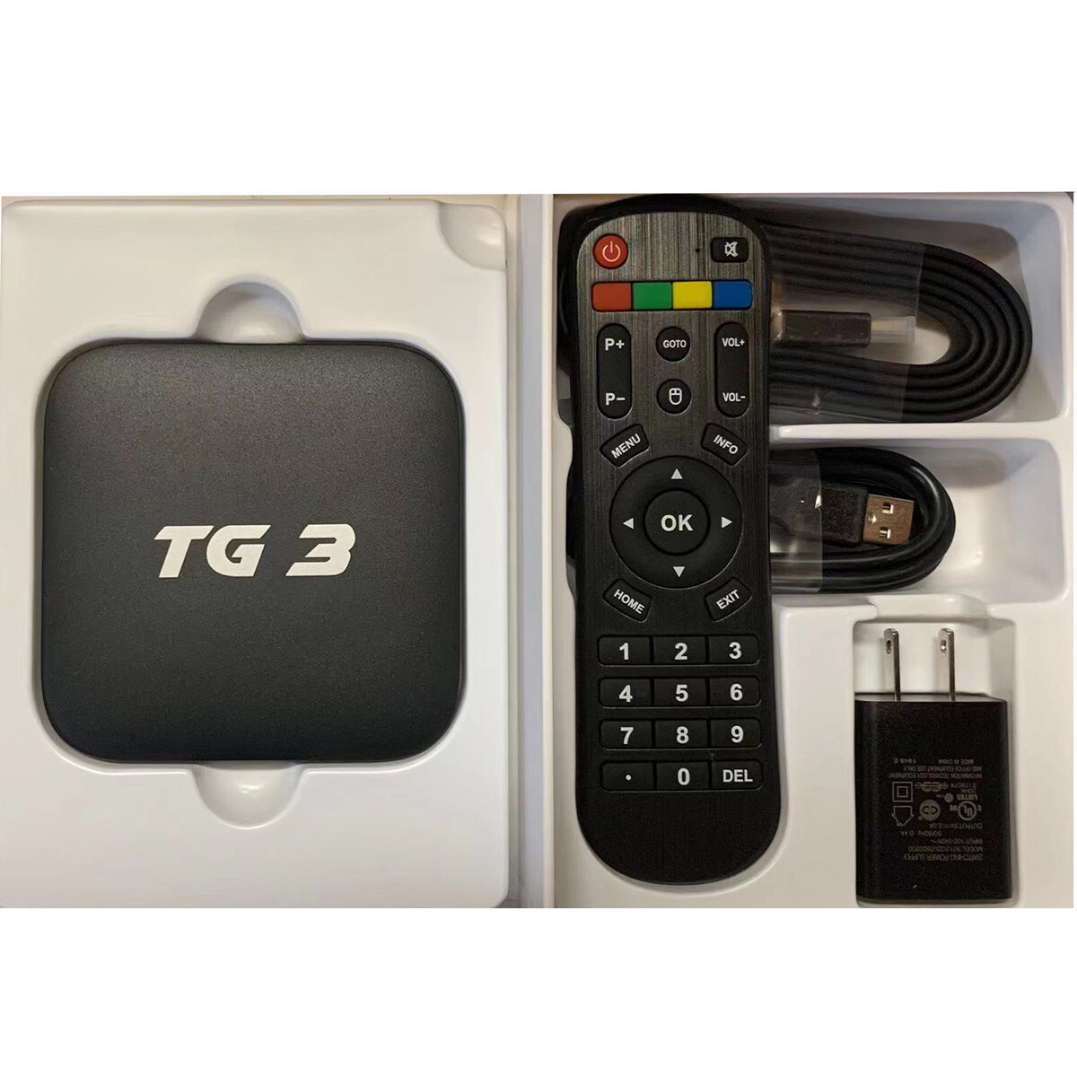 TG3 BR TV BOX A3 UPGRADE 2022 S905X Smart Portuguese Version Android OTT