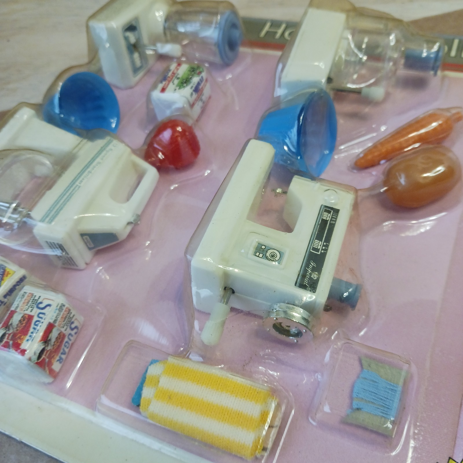 Vintage 1988 NOS Imperial Toy Corp. Mini Wind-Up Home Appliances Collection 6839