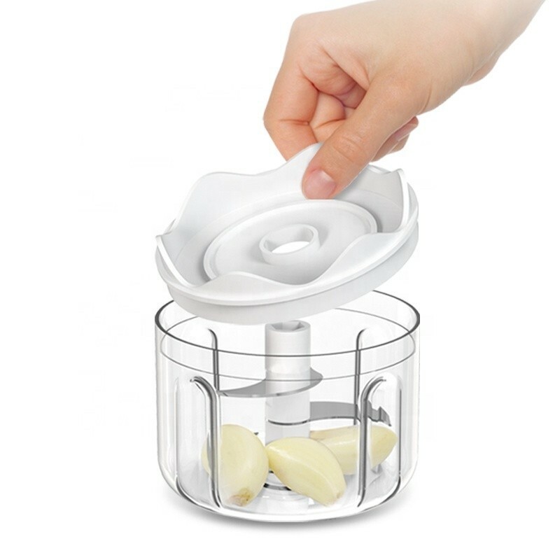 Portable Mini Food Processor-Electric Garlic Onion Nut Chopper USB Fast Charging