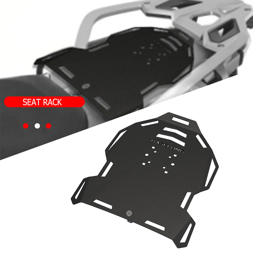 For BMW R1250GS R1200GS LC Rear Seat Covering Plate Rack Pillion Luggage Rails