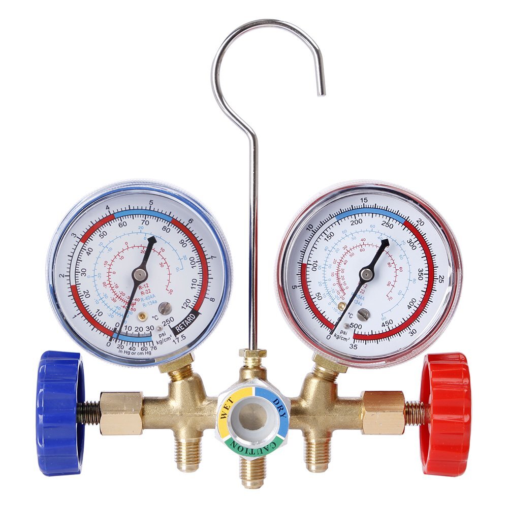 AC Diagnostic Manifold Gauge Set Charging Hose