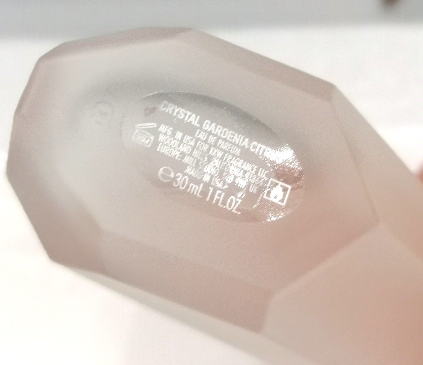 CRYSTAL GARDENIA CITRUS Eau de Parfum Spray by KKW 1oz 30ml Batch # 0731