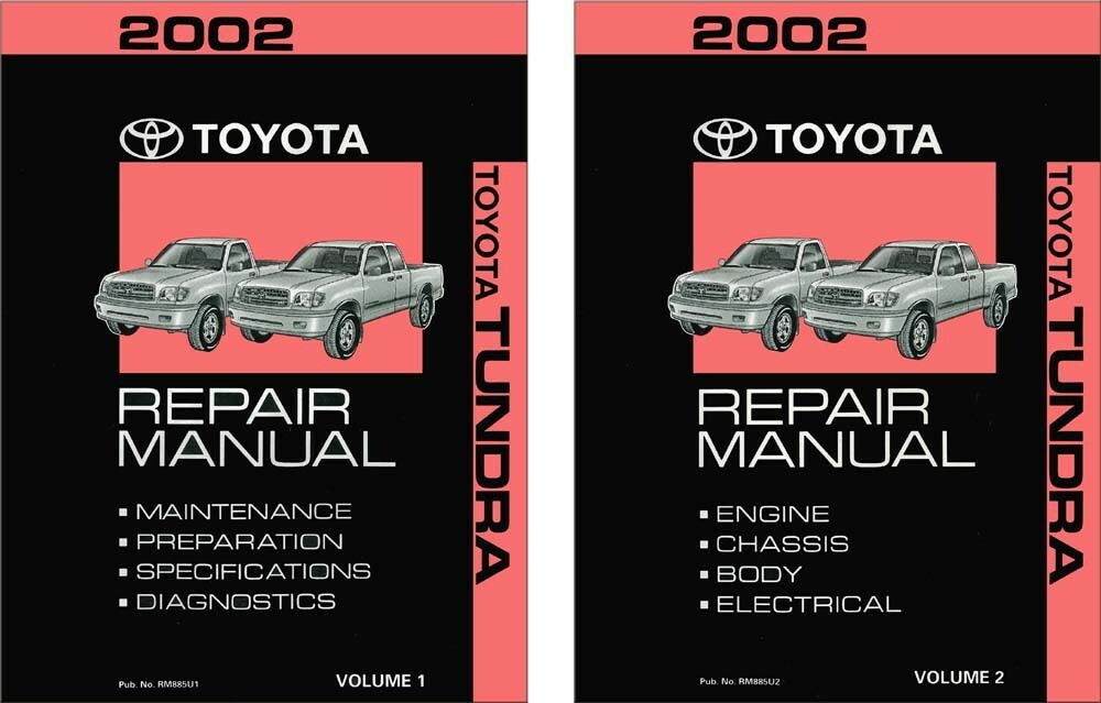 2002 Toyota Tundra Factory Shop Service Manual