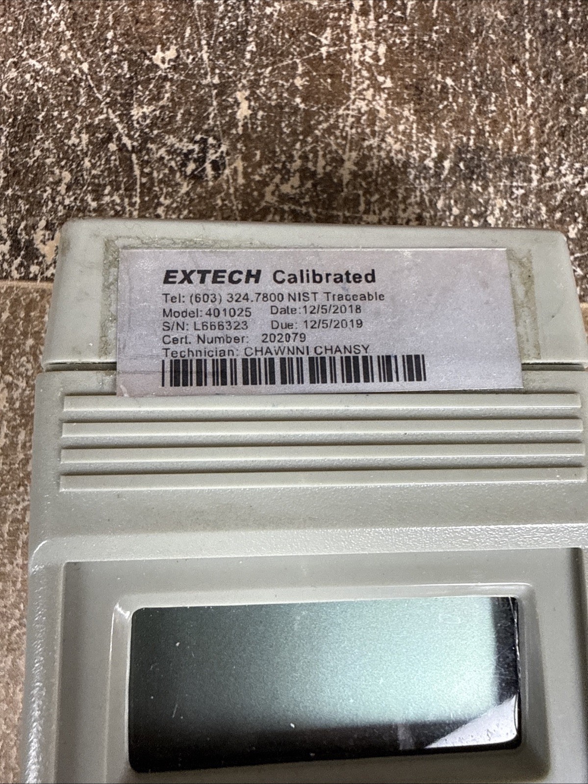 Extech 401025 Light Meter Digital Foot Candle Handheld Lux Fc Analog with Bag