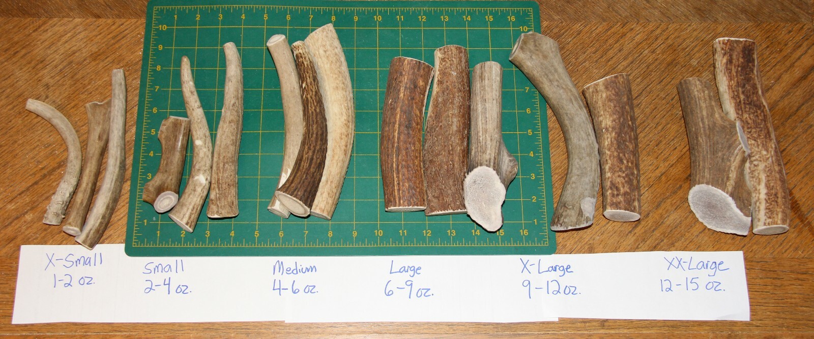 Individual HARD LONG LASTING LOWER BEAM Elk/Deer antler dog chews / antlers chew