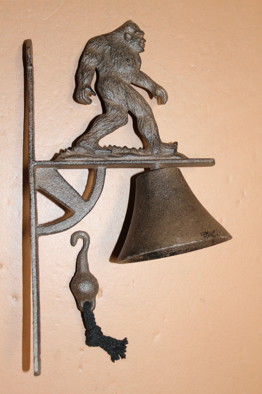 1-Big Foot Outdoor Bell, Folklore,Woods Decor,FOLKLORE, MYTHOLOGY B-97