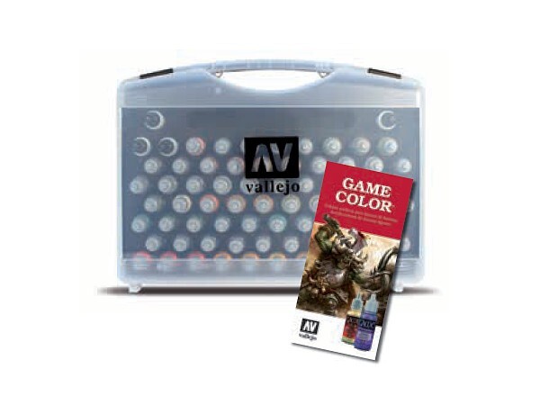 Vallejo GAME COLOR CASE (72 Game Colors)