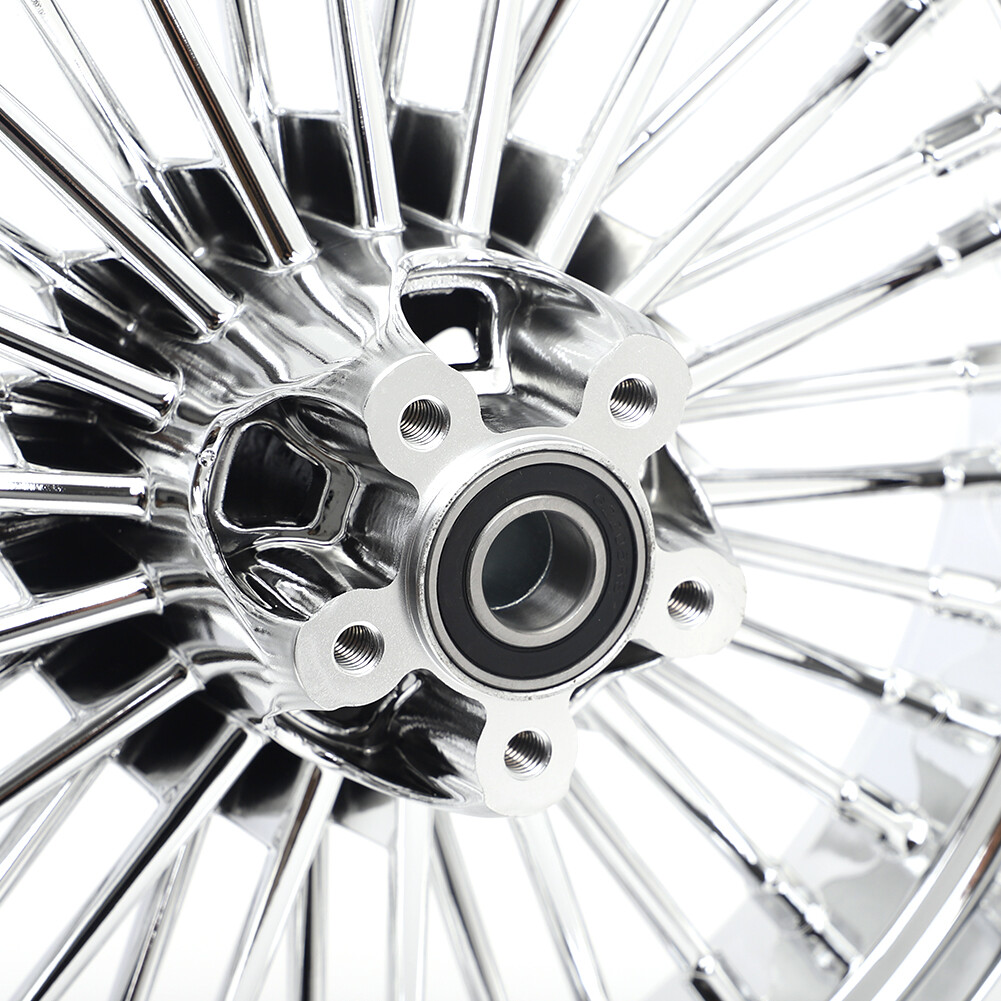 21x3.5 16x3.5 Fat Spoke Wheel for Harley Touring Road King Electra Glide Classic