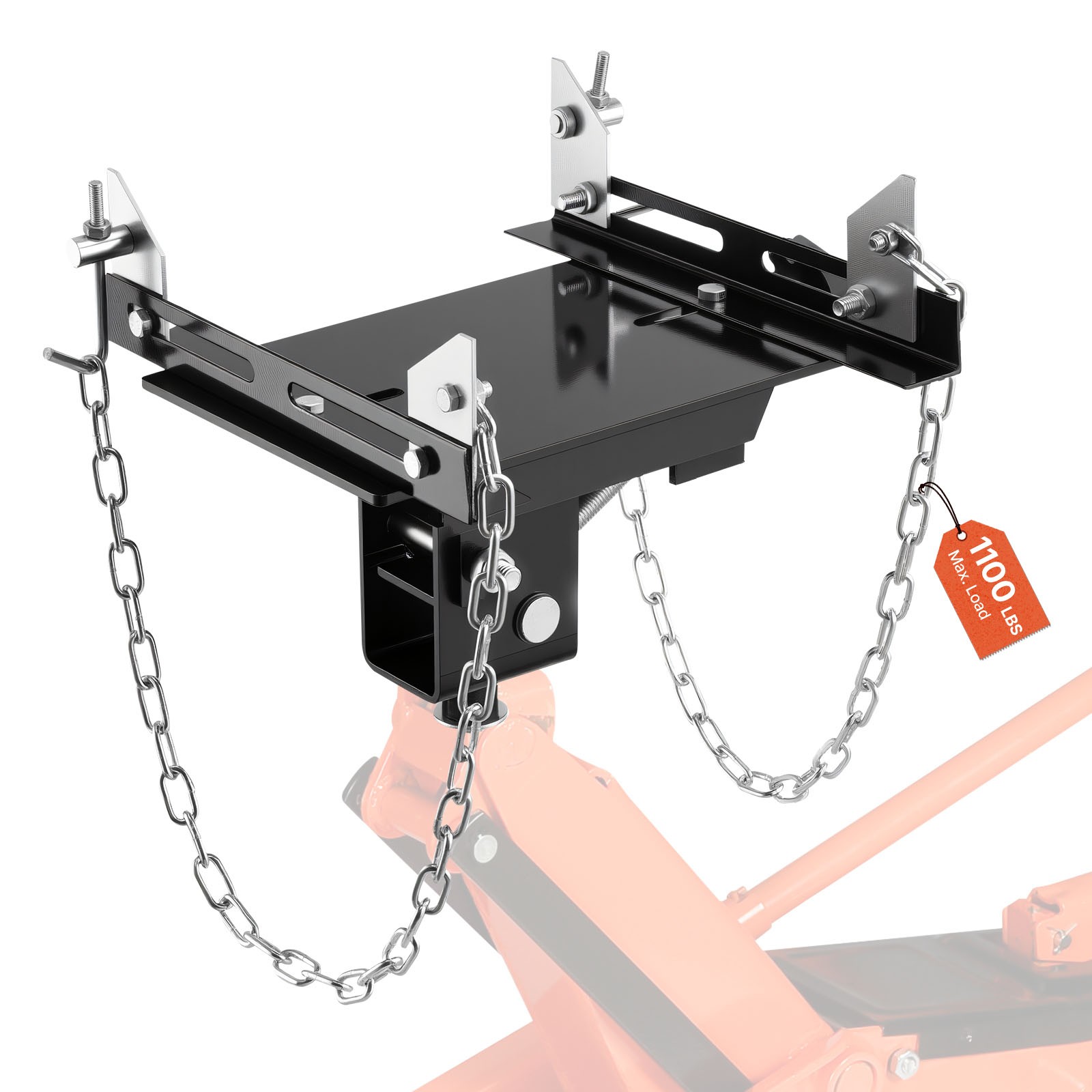 VEVOR Transmission Jack Adapter 1100 lbs Heavy-Duty Lift Adapter for Floor Jack