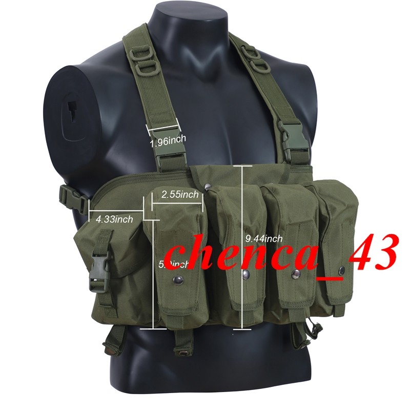 New in US!!! Russian Special Forces 6b13 Tactical Vest Chest Rig AK Chest Armor
