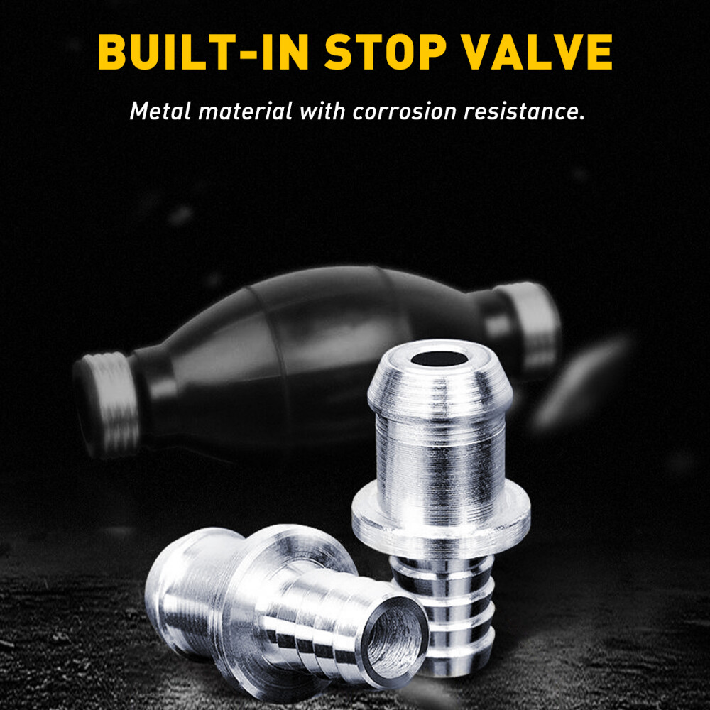 5/16" Gas Hose Fuel Line Assembly Primer Bulb Universal for Boat OUTBOARD Marine