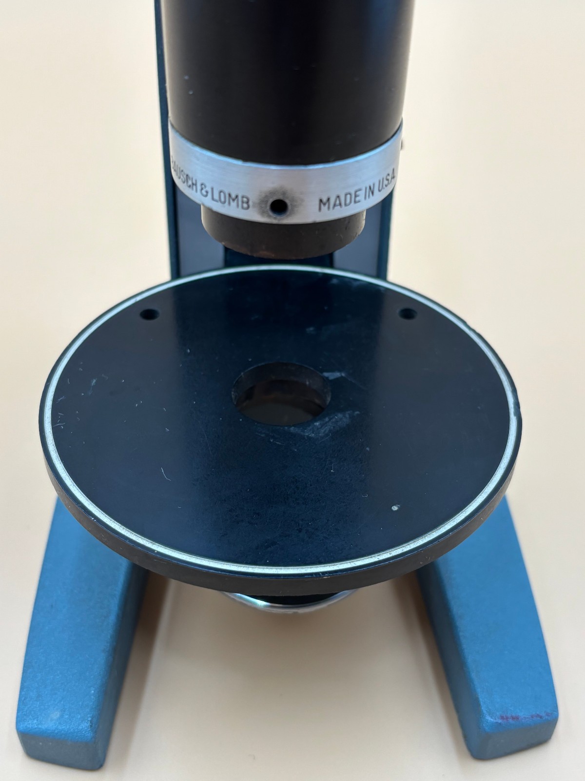 Vintage Bausch And Lomb Microscope Made in USA Scientific Lab Equipment