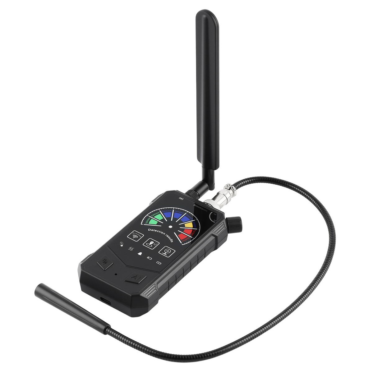 Wireless RF Detector Anti-Spy Camera GSM GPS Bug Tracker Finder Scanner Device