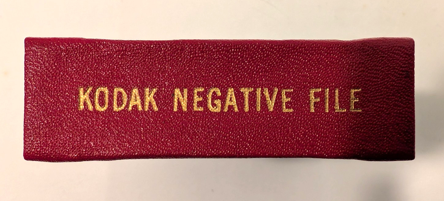 Vintage Kodak Negative File Book 100 2-7/8" x 2-7/8" Glassine Pages