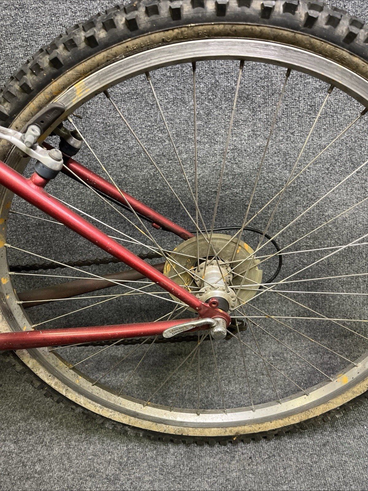 BARRACUDA A2B “TREE AMIGOS” Red/White MOUNTAIN BIKE OG DURANGO, CO RARE 1994