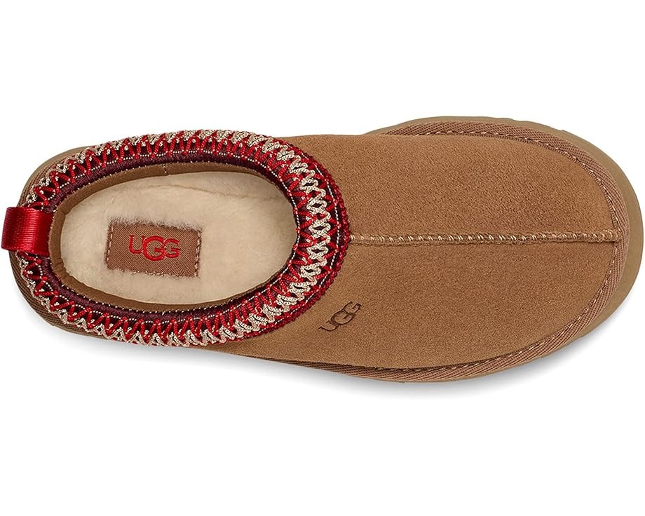 UGG Tazz II Slipper Big Kids Suede Upper 1143776K Chestnut 100% Authentic New