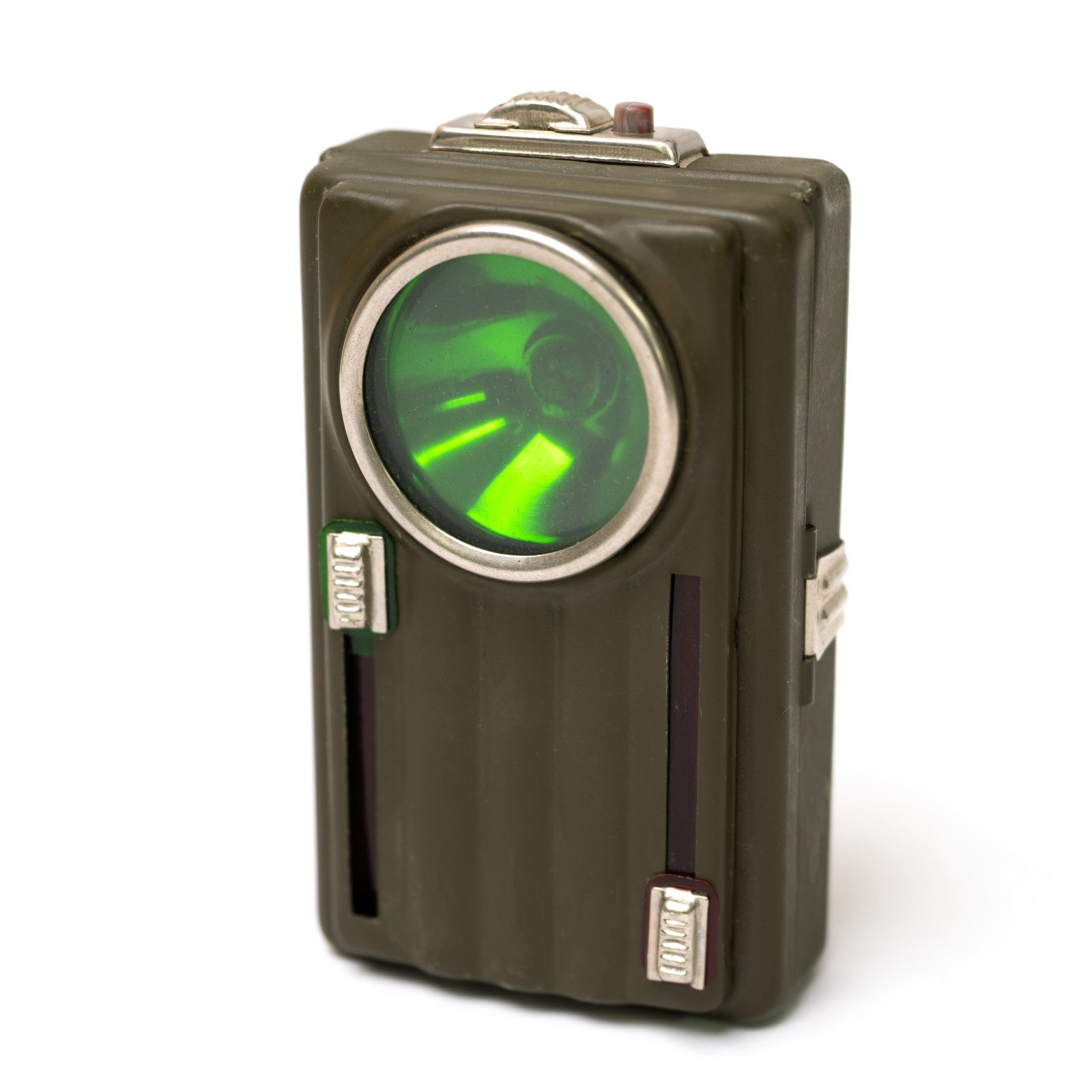 Vintage Military Signal Flashlight Polish Army Lamp Light Cold War Arma Reforger