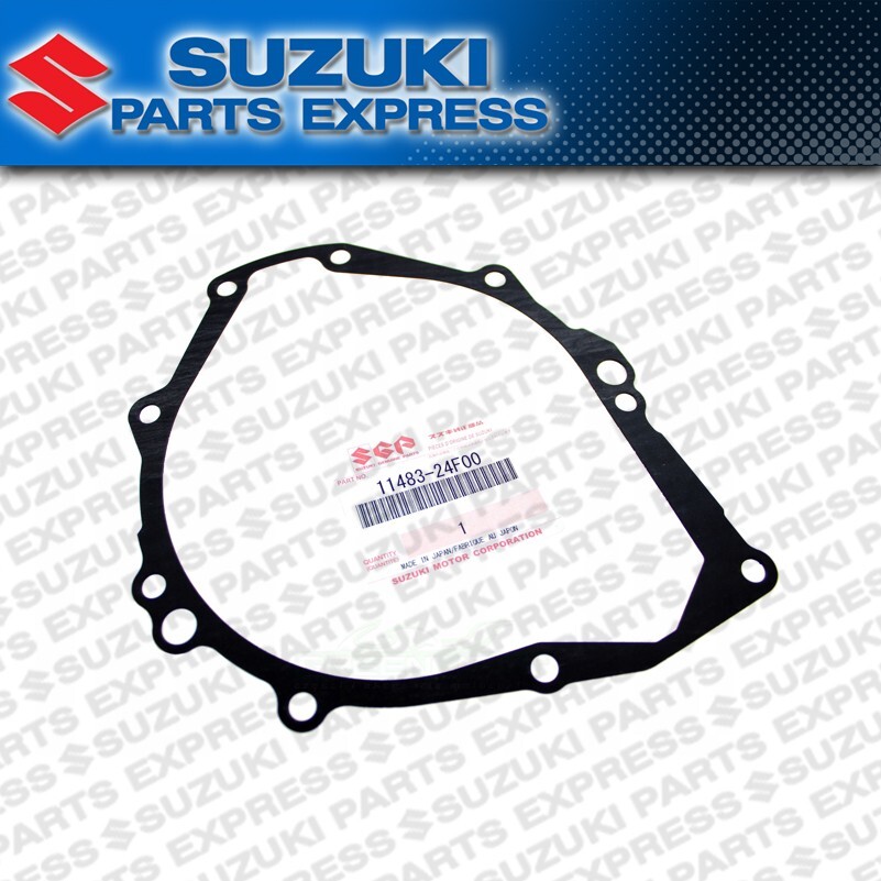 NEW 1999 - 2020 SUZUKI HAYABUSA GSX1300R OEM LEFT ENGINE STATOR COVER W/ GASKET