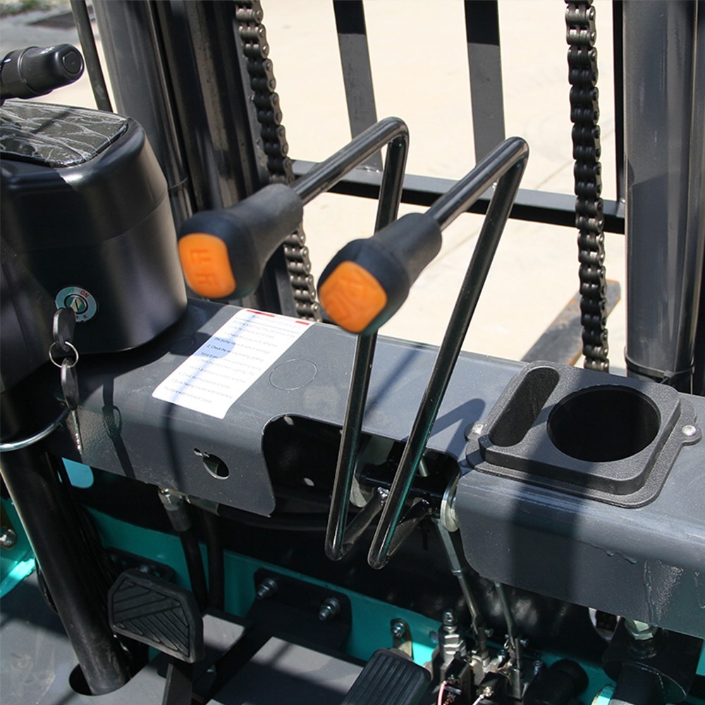 Electric Forklift Side Shift 4400lbs with Lead-Acid Battery Forklift Free Ship