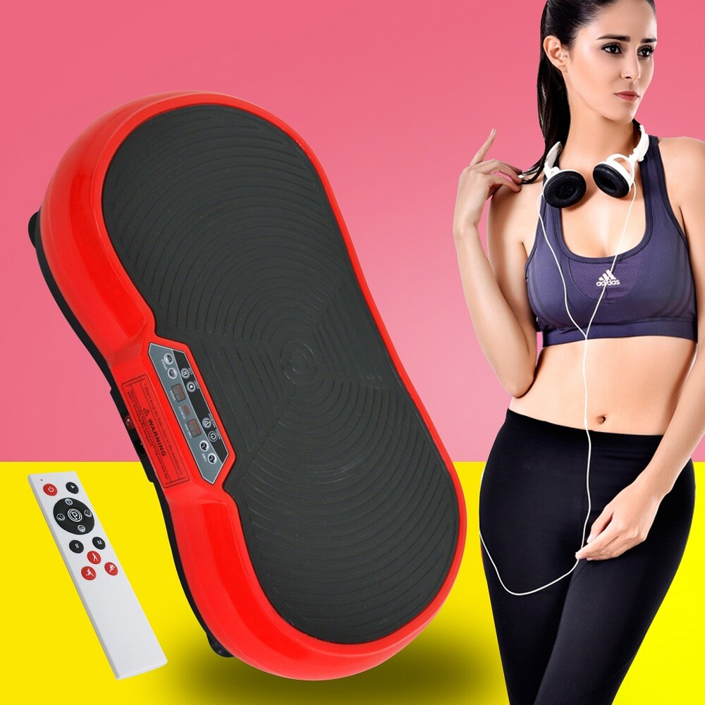 Vibration Platform Plate Body Exercise Fitness Massager Machine w/ Bluetooth