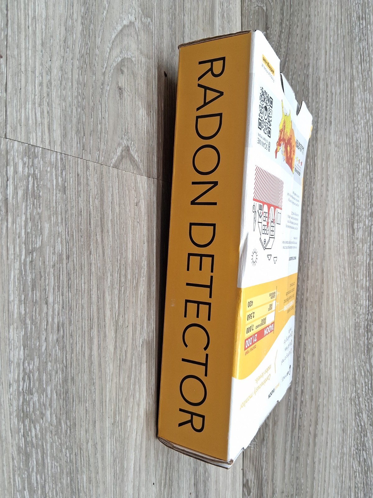 Airthings Wave Radon 2951 Radon Detector Humidity & Temperature Monitoring