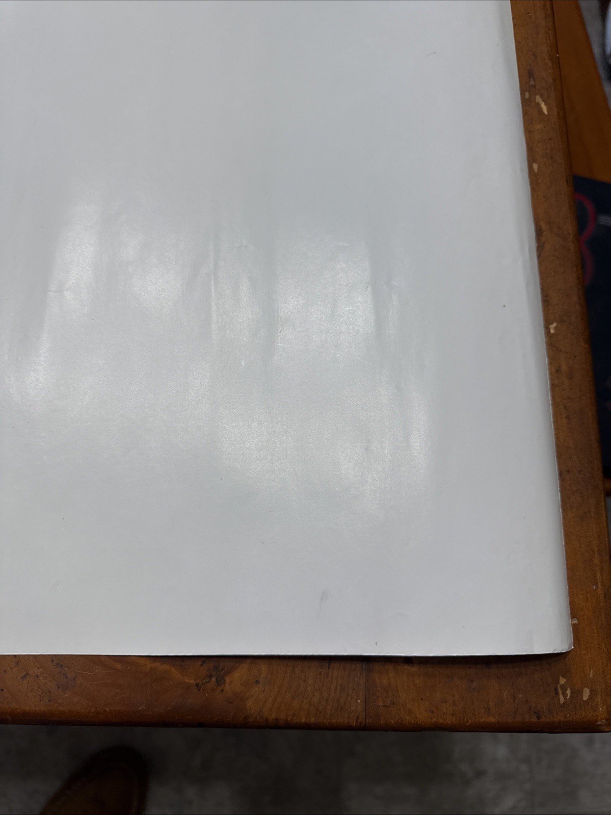 Vintage Casablanca Movie Poster 23 x 18 3/8 Inches