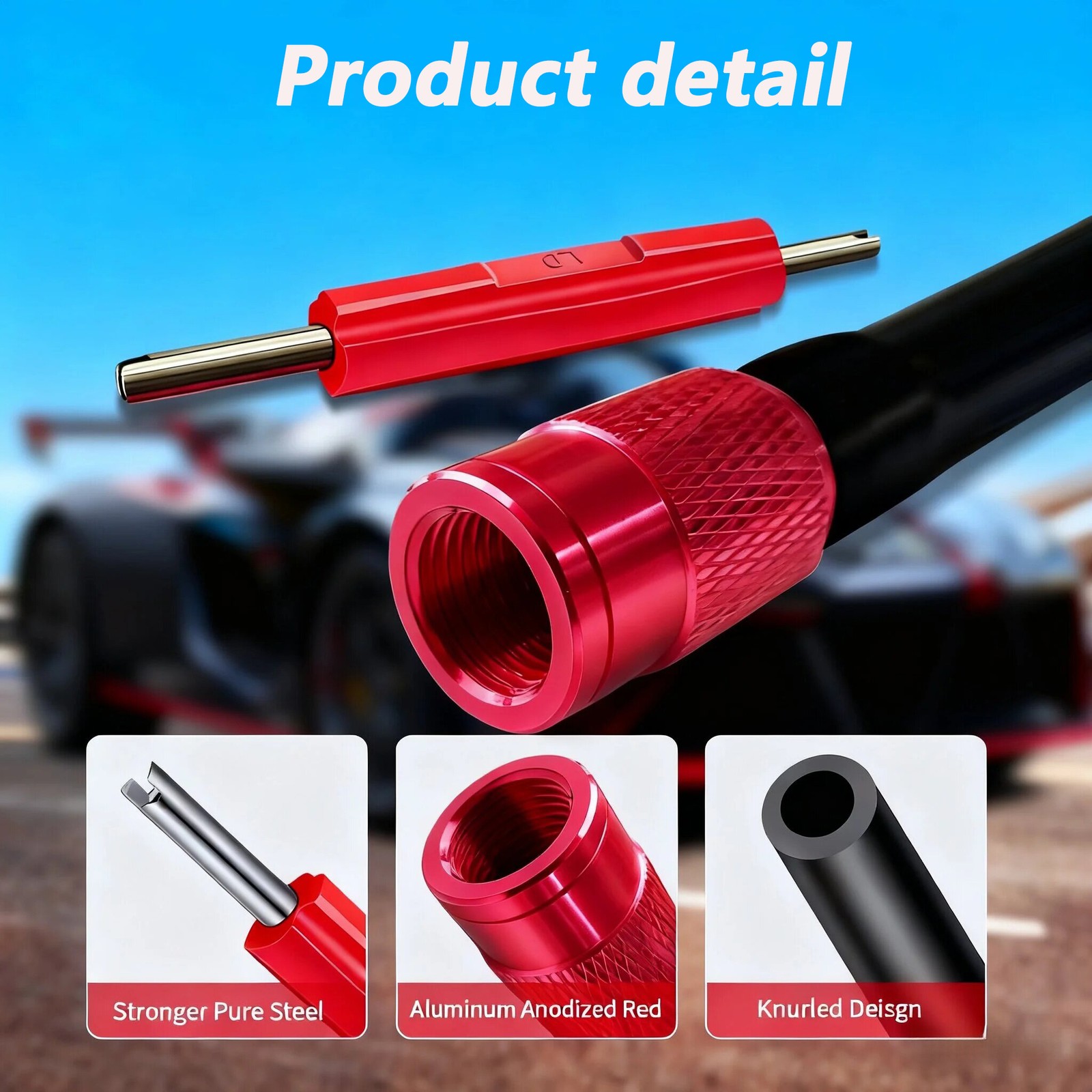 US STOCK EVAP Adapter Smoke Machine Service Port M12x1.5mm Connector Leak Tester