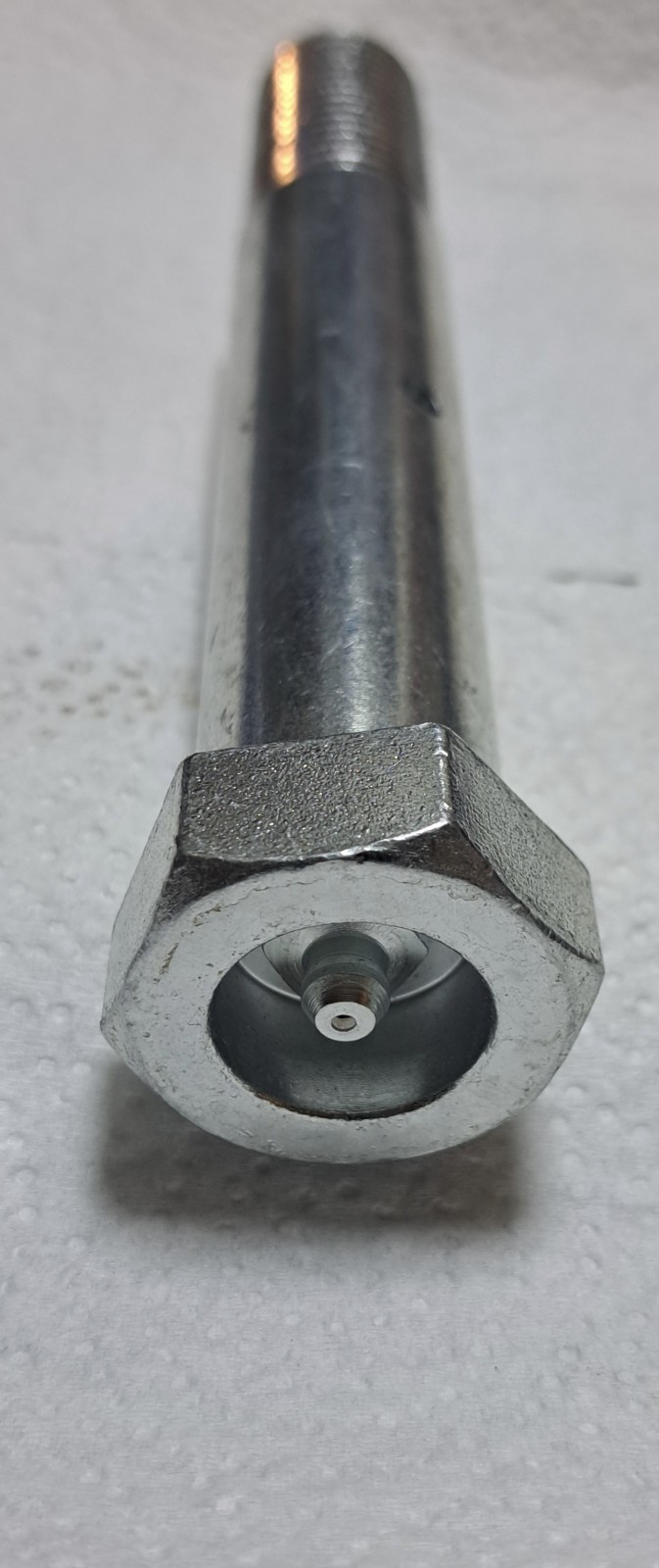 New Mini Excavator Bucket Pins 25mm X 160mm Greasable Hex Head Pins Set (2 Pins)